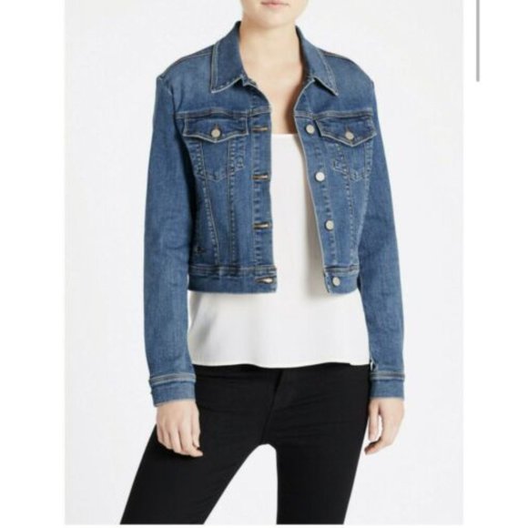 J Brand Womens Harlow Denim Jacket 
